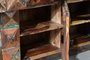 GINER Y COLOMER Buffet en bois recyclé multicolore